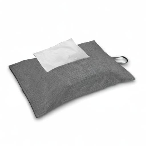 kakaforsa Toilet Paper Holder Reusable Tissue Holder Travel Tissue Holder Wall Hanging Tissue Box Cover Toilet Paper Storage Rectangle Napkin Holder Cloth Tissue Box for Car Office Desk, Gray