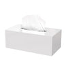 Acrylic Tissue Box Cover Rectangle, PITBVO White Tissue Box Holder