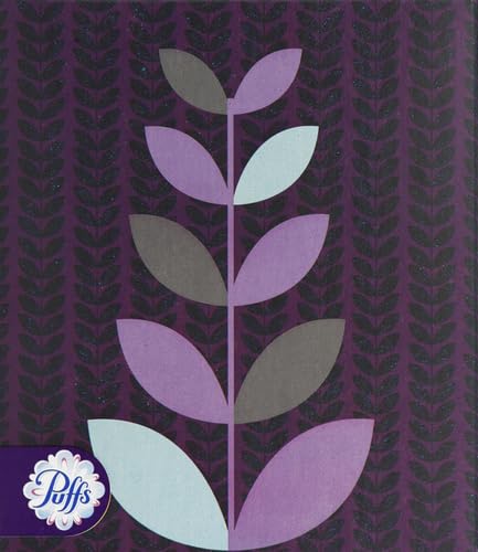 Puffs Ultra Soft Facial Tissues, 1 Cube, 56 Facial Tissues Per Box (Pack of 4)