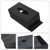 Acrylic Tissue Box Holder, PITBVO Rectangular Shiny Black Tissue Box Cover