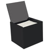 Disposable Face Facial Towel Holder Storage Box Acrylic Container, Black