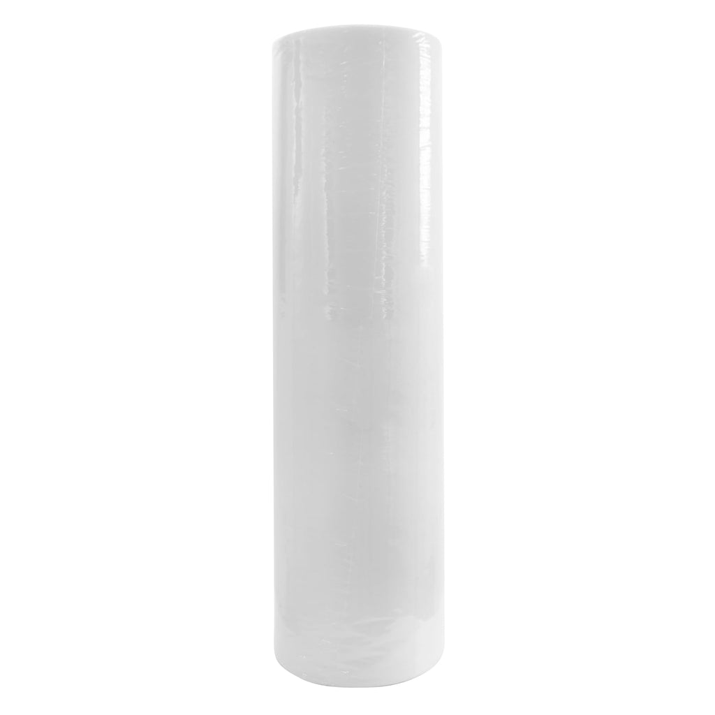 SKINACT White Disposable Non-Woven Bed Cover Roll Perforated (23" Wide X 375 Feet Long) Massage Table Sheets Wax Facial Chair