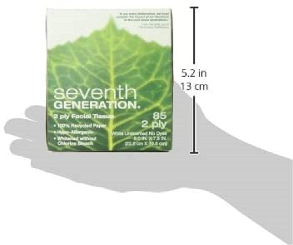 Seventh Generation Recycled Facial Tissue 85 Ct 6 Pk