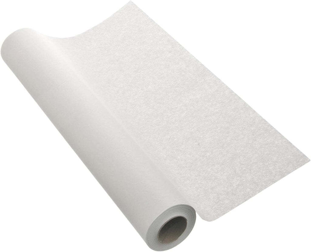 Vakly Exam Table Paper Roll 18" x 125' (Pack of 4) – Disposable White Crepe Paper for Medical, Spa, Chiropractic & Massage Tables