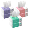 Pack of 6, Soft Small Facial Tissue, Toilet Paper, Bag Cover NOT Box, Disposable Facial Napkin, White Facial Paper, Material Wood Pulp Fiber NOT COTTON, 4-Ply, 240 Sheet per Pack