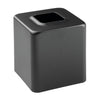 mDesign Metal Square Tissue Box Cover, Modern Facial Paper Holder, Accessories for Bathroom Vanity Countertop, Bedroom Dresser, Night Stand, Desk, Office, End Table, Unity Collection - 2 Pack - Chrome