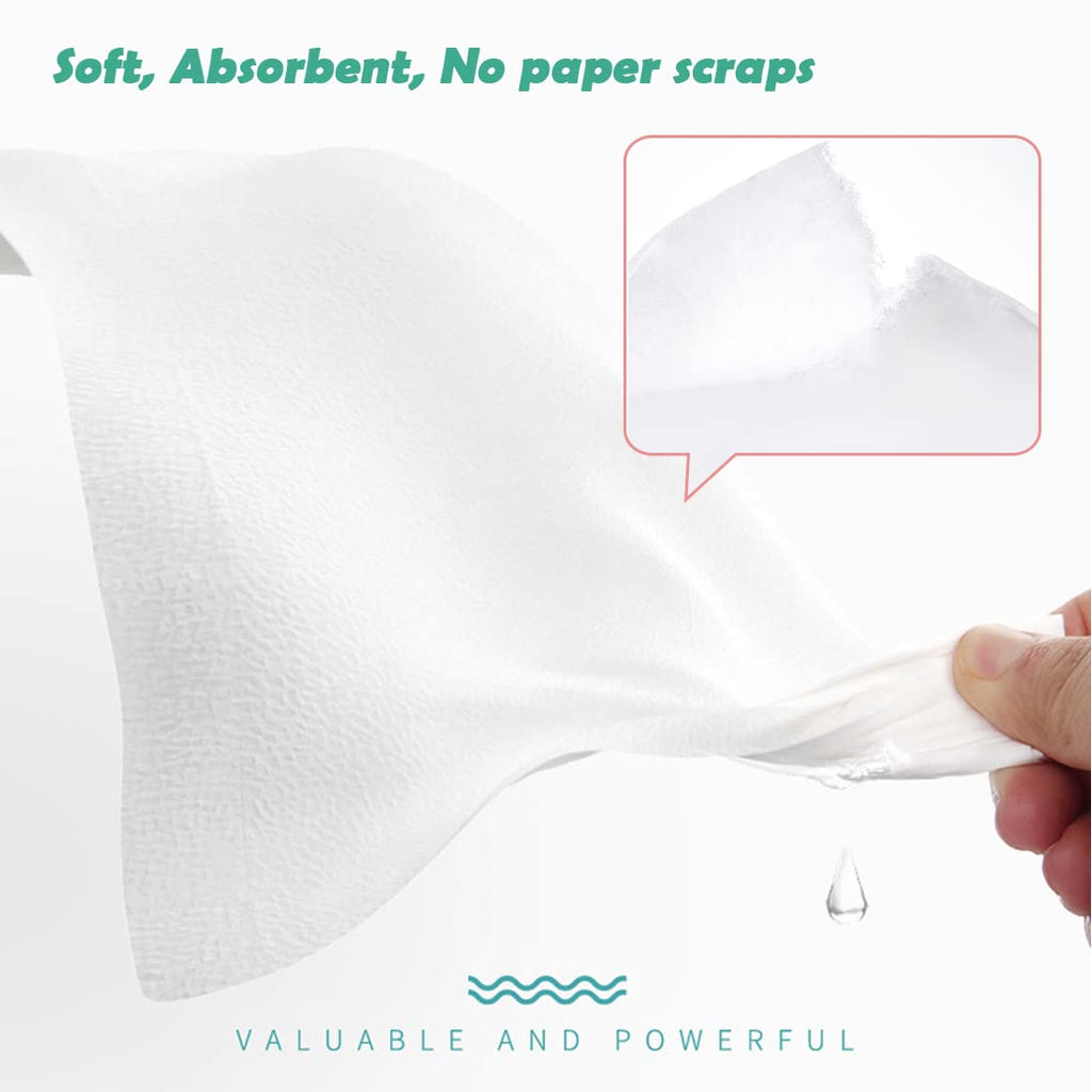 Pack of 6, Soft Small Facial Tissue, Toilet Paper, Bag Cover NOT Box, Disposable Facial Napkin, White Facial Paper, Material Wood Pulp Fiber NOT COTTON, 4-Ply, 240 Sheet per Pack