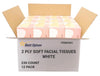 Soft 2-Ply Facial Tissue, White, 230-Count Box | Professional, Gentle and Durable | Great for Bathroom, Office, Business, School (2,760 Tissues, Bulk Pack of 12-Boxes)