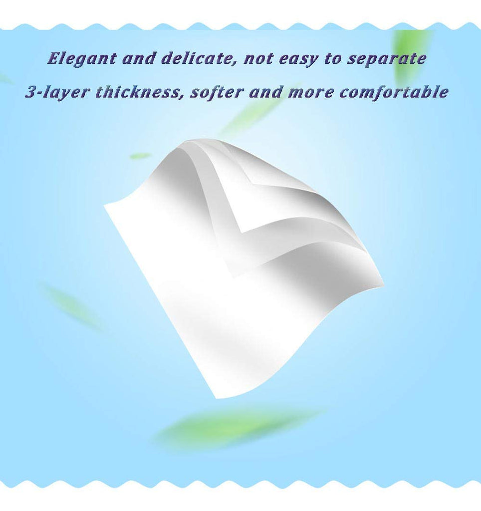 Carstuus Car Tissue Refill, Disposable Facial Tissues for Car Visor Holder