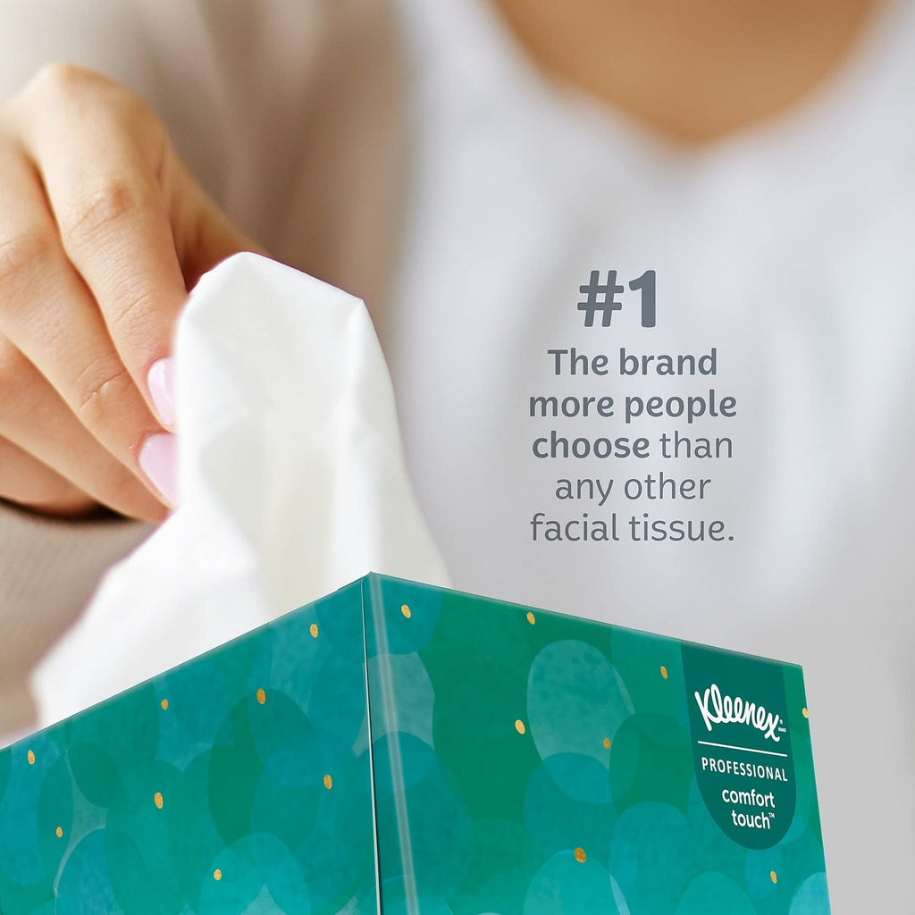 Kleenex® Boutique White 2-Ply Tissue Pop-Up® Box, 6 Boxes/Pack (KIM21271)