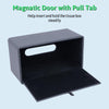 Lorteme Tissue Box Cover Rectangle, Decorative PU Leather Tissue Holder