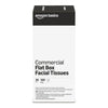 AmazonCommercial 2-Ply White Facial Tissue, Flat Box, FSC Certified, Unscented, 3000 Count (30 Packs of 100), 8 x 8 Sheet