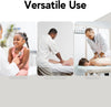Vakly Exam Table Paper Roll 18" x 125' (Pack of 4) – Disposable White Crepe Paper for Medical, Spa, Chiropractic & Massage Tables