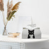 PaJiaNi Cute Black Cat Leather Tissue Box Cover for Bathroom Decor,Fun Cat Toilet Paper Box Holder,Funny Decorative Facial Paper Case for Living Room Bathroom Office Desk,9.8x5.9x5.9In