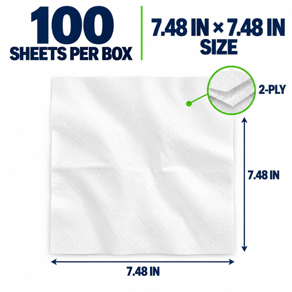 Morcon Valay Facial Tissue Paper, White, 2-Ply, 30 Pack