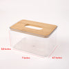 Acrylic Tissue Box, Acrylic Dryer Sheet Holder for Laundry Room, Table Clear Dryer Sheet Dispenser Rectangular