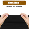 Kopokita 2 Pack Black Plastic Tablecloths Disposable 54 x 108 Inch
