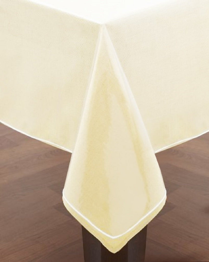 Elaine Karen Clear Plastic Table Cover Protector 54''x72'' Rectangular