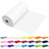JHDZDHY 54 Inch X 300 Feet Plastic Table Cover Roll Premium Disposable Plastic Tablecloth for All Type/Shape Tables | Picnic, Party, Banquet, Birthdays, Weddings (White, 54 Inch X 300 Feet)