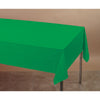 Touch of Color Party Paper Tablecloth, Emerald Green, 54 x 108 in, 12 ct