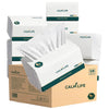 Soft Facial Tissues 7360 Sheets [Not in Box] 4-Ply Ultra Strong & Thick Tissues, 1840 Draws Unscented Paper Tissues for Sensitive Skin, Compact Size for Travel, Office and Car 16 Pack Box Free Design