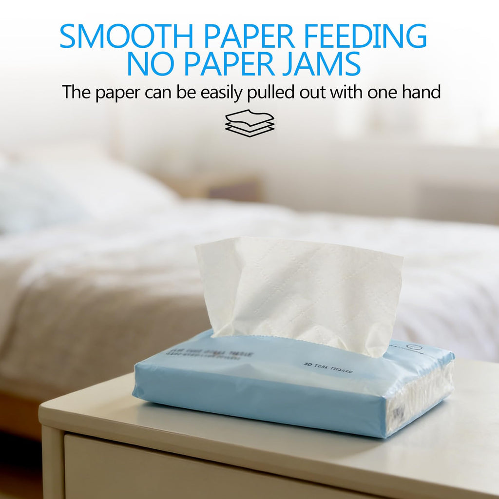 Oktree Car Tissues, 8 Packs, 4-Ply Ultra Soft Facial Tissues