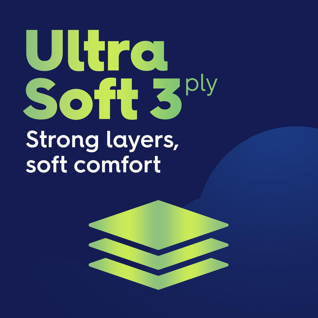 White Cloud Ultra Comfort Lotion 3-Ply Facial Tissue, 18 Box Pack