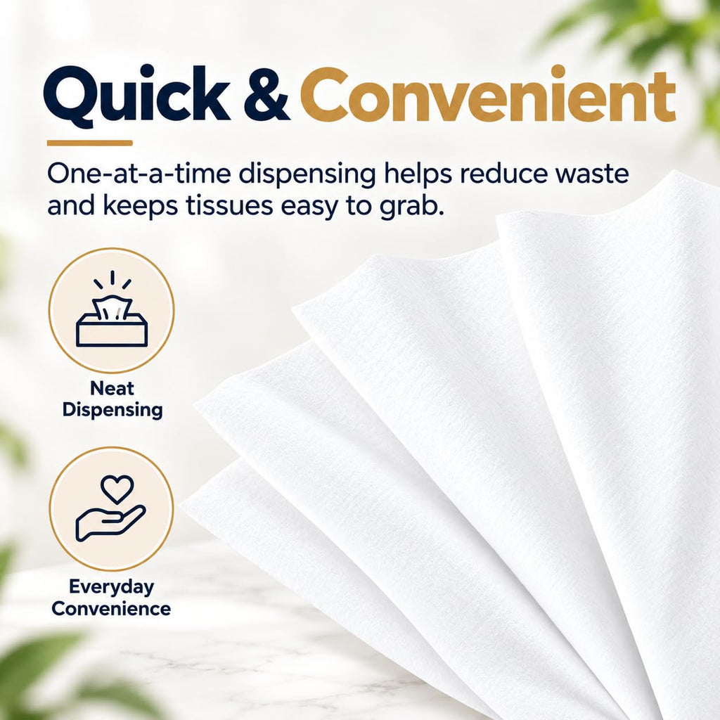 Professional Facial Tissues, 48 Boxes, 125 Tissues per Box
