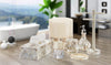 Milano Tissue Box Cover Rectangular - Decorative Tissue Box Holder Rectangular is Finished in Beautiful Mother of Pearl Shells - Durable Tissue Cover for Elegant Decor