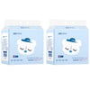 Zhro 4-Ply Facial Tissues, 16 Packs (5.6 x 3.6 x 2.7"[Not in Box]) - 1600 Sheets Total, Compact for Desk, Car & Bag, Hypoallergenic, Lint-Free