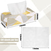 Yinder 12 Pack Facial Tissue Boxe Cube Tissue for Classroom, Modern