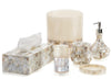 Milano Tissue Box Cover Rectangular - Decorative Tissue Box Holder Rectangular is Finished in Beautiful Mother of Pearl Shells - Durable Tissue Cover for Elegant Decor