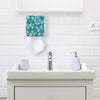 IneVibe Square Tissue Box Holder for Small Spaces Wall Mounted
