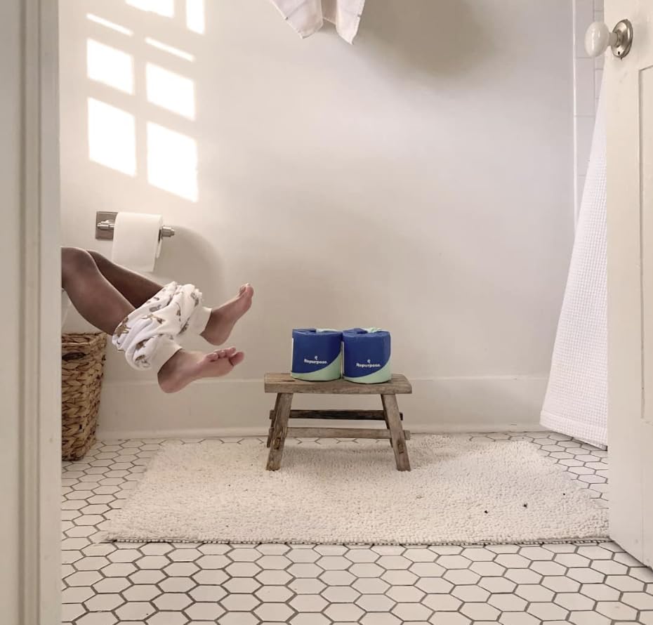 Repurpose 100% Compostable Bamboo Toilet Paper, 60 Rolls, 300 Sheets/Roll