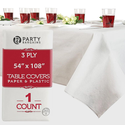 Party BARGAINS Disposable Table Covers - 54