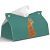 PaJiaNi Green Tiger Tissue Box Cover Rectangle for Office Desk Decor