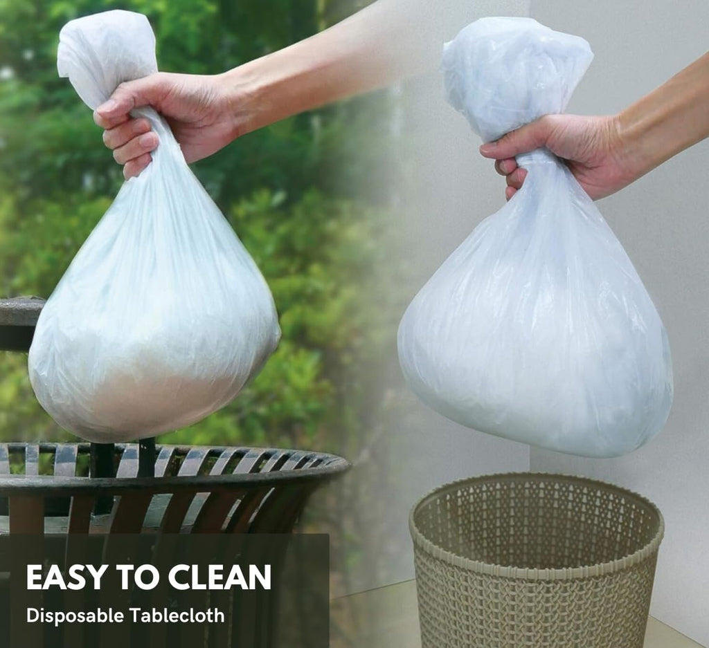 Share Home 35-Pack Disposable Tablecloth