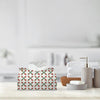 PaJiaNi Red Green Christmas Tissue Box Cover Rectangle for Holiday Decor