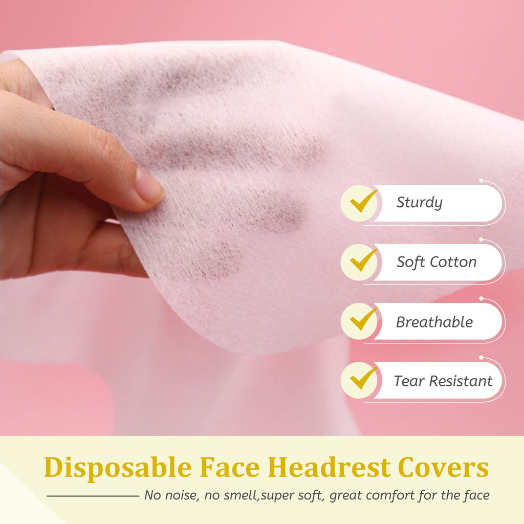 rngwaper 200pc Disposable Face Cradle Covers Ultra Soft Medical-Grade