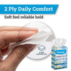 Finetouch Facial Tissues Boxes Bulk, Soft 2-Ply, 130 Sheets, 6 Pack