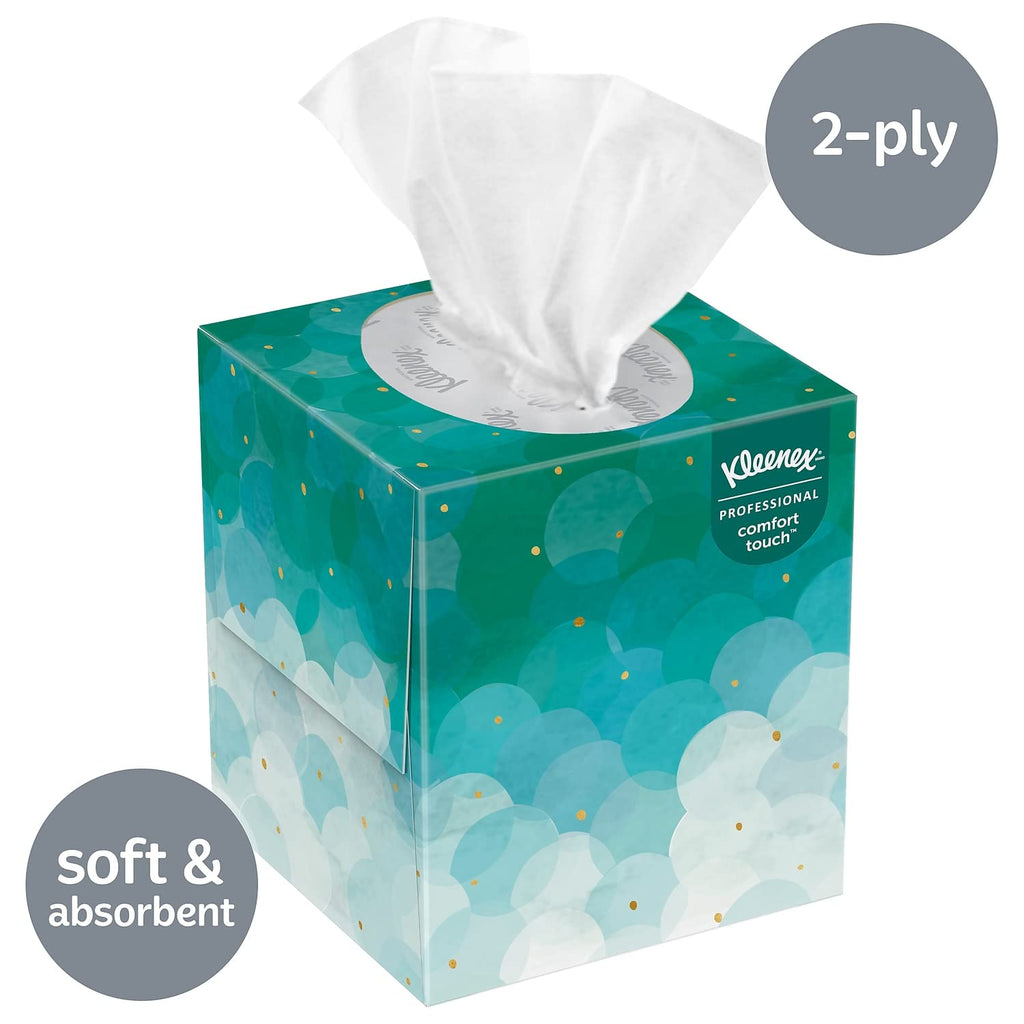 Kleenex® Boutique White 2-Ply Tissue Pop-Up® Box, 6 Boxes/Pack (KIM21271)