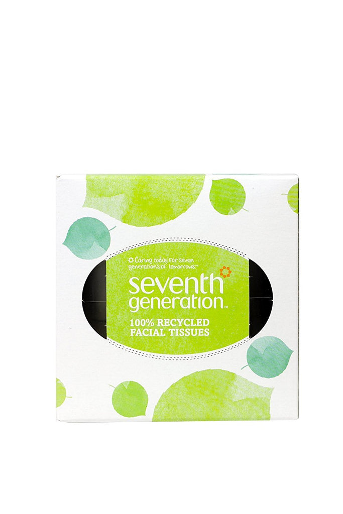 Seventh Generation Facial Tissues Cube, 2 Ply - 85 Count (Pack of 4)