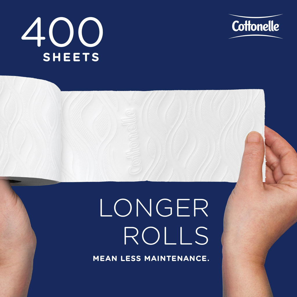 Cottonelle Professional CleanCare Toilet Paper, Bulk, 40 Rolls (58696)