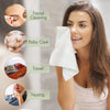 Christmas Style WOWOTEX Disposable Face Towels 60 Count Large Dry Wipes