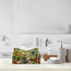 PaJiaNi Green Wildflower Tissue Box Cover Rectangle for Office Desk Decor