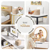 Tissue Box Cover, Tclouda, Modern PU Leather Square Tissue Box Holder for Creative Decorative, Ideal for Bathrooms/Office/Car/Nightstand/Outdoor Tent/Dining Table, 5"X5"X5", Single Beige