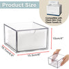 Sumnacon Disposable Face Towel Holder Clear Plastic Facial Towels Holder