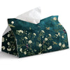 PaJiaNi Chinoiserie Bird Floral Tissue Box Cover Rectangle for Desk Decor