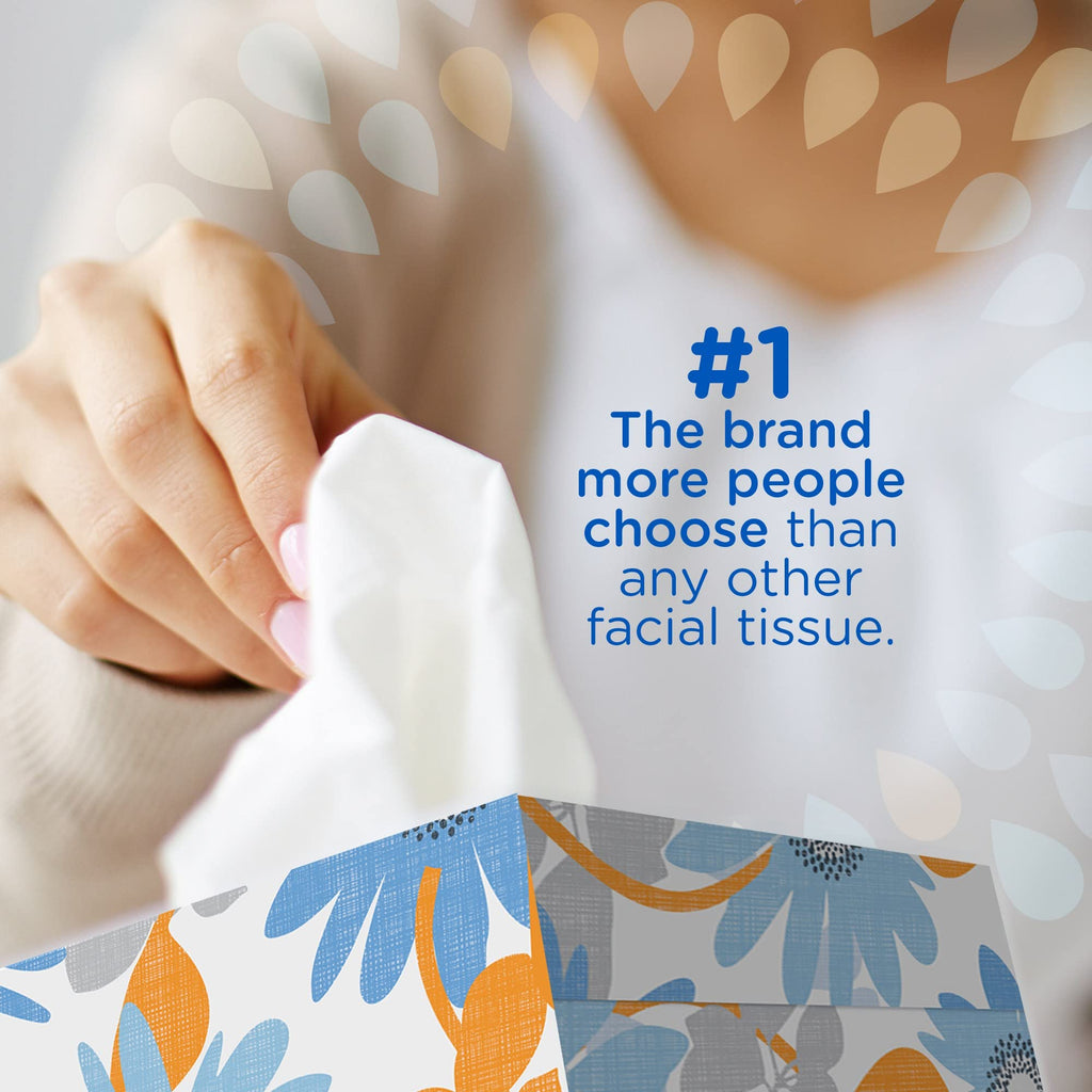 Kleenex(R) 2-Ply Facial Tissue, Flat,100 Count (Pack of 5)