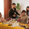 3pcs Fall Table Cloth Fall Tablecloth Thanksgiving Scarecrow Table Covers
